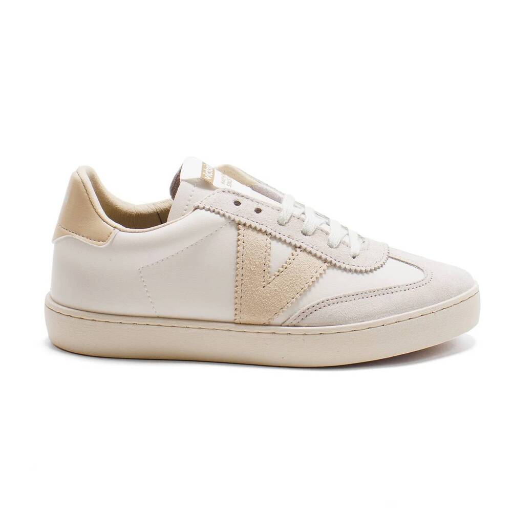 NEW VICTORIA women's berlin faux split leather cyclist shoes in hielo